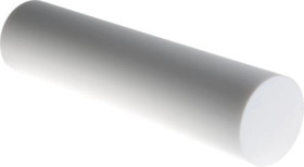 Pręt z fluorowego tworzywa sztucznego PTFE, Ø 70mm x 300mm, kolor: Nieprzezroczyste