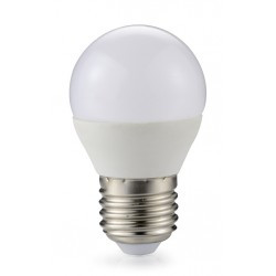 Zarówka LED E27 G45 6W biała zimna
