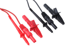 Kabel do testerów PAT, typ: Zestaw kabli testowych, do użytku z: Tester bezpieczeństwa przenośnych urządzeń