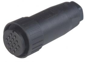 CM 06 EA 20-27S gniazdo na kabel, 14 pin, lutowane, PG16 (12...14mm), Hirschmann, 933067100, CM06EA20-27S