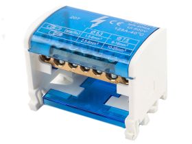 Blok rozdzielczy na szynę DIN H207 125A