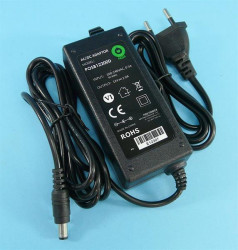 POSB-12-200D BIUR. 2,1/5,5 12V/2,00A ZAS