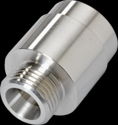 Weld-in adapter, 300 bar/30 MPa, M18, Ø 24 mm for process sensors, E40124