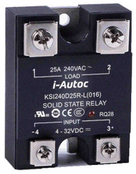 Przekaźnik półprzewodnikowy Montaż na panelu 25 A i-Autoc 530 V AC SCR, TRIAC