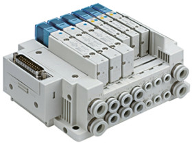 Podstawa rozdzielacza 6-drogowa SMC