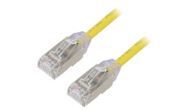 Stp28x2myl Patch Cord F/Utp,Tx6a-28™ 6A Drut Cu Lszh Żółty 2M 28Awg