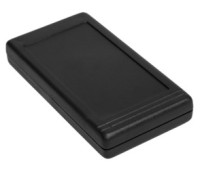 Z-34A Obudowa z tworzywa Z34A wymiary: 129x68x20mm - pełna - czarna - polistyren