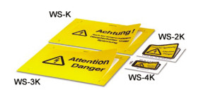 Etykieta ostrzegawcza Etykieta ostrzegawcza WS Phoenix Contact