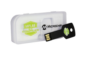Oprogramowanie Microchip do Linux, macOS, Windows Licencja adapter z kompilatorem MPLAB XC8 PRO Kompilator C