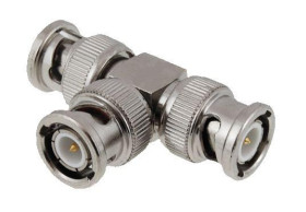 TRÓJNIK BNC WTYK / 2X WTYK BNC VITALCO