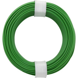 Donau 118-4 Strand 1 x 0.14 mm² Green 10 m Plastic Insulated Wire