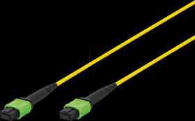 DK-2966-02 Fiber optic patch cable, OS2, MPO, yellow, 2 m