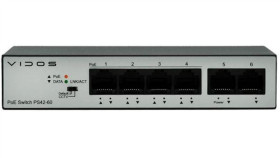 Switch Poe 4 Portowy Vidos One Ps 42/60