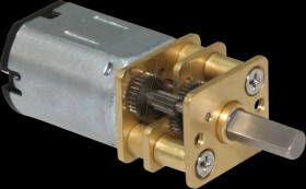 G100 Motor with metal gears, speeds from 15rpm@0.5V - 225rpm@6V