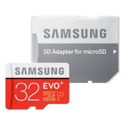 Karta pamięci microSDHC Samsung EVO+ 32GB UHS-I U1 class 10 + adapter do SD