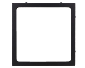 Simon 54 Pierścień dekoracyjny czarny mat DPRZ/49