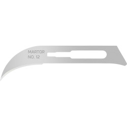 Martor 12.50 Scalpel Blade Steel 38mm Sharp Edges 10Pieces