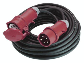 kabel Bachmann Kabel 344.175, gniazdka: 1, H07RN-F 5G 1,5 mm², 400 V, 16 A, 25.00 m