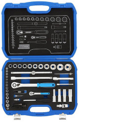 Gedore 3108902 Socket Set 1/4"+1/2"