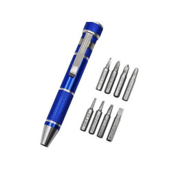 Wkrętak typu PEN 8w1 płaskie i krzyżakowe