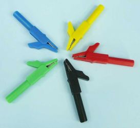 KROKODYLEK BEZP.CR-4PM 15A GN.R/B/BL/G/Y