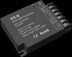 6356 Controller, LED strip, RGB, CCT