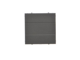 SIMON 55 Zaślepka ramki bez mostka czarny mat TP/149 KONTAKT SIMON