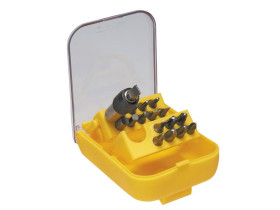 Końcówki wkrętakowe z uchwytem zestaw 18 szt. 39D363 TOPEX