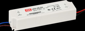 LPV-35-5 switching power supply f. LED, 30W /5V /5A, IP67