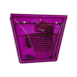 Zestaw sygnalizatorów akustycznych i lamp sygnalizacyjnych Karmazynowy IP69