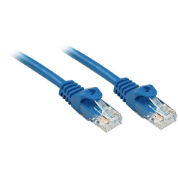 LINDY 48170 Network cable CAT 6 U/UTP Blue 0.30 m 1-1 wired