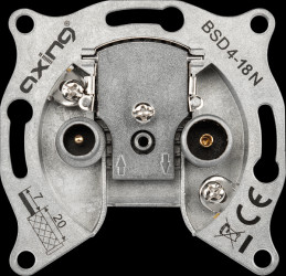 BSD00418N CATV aerial outlet 5 - 1006 MHz