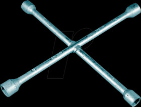 10870 Garage - cross key / wheel cross / turnstile