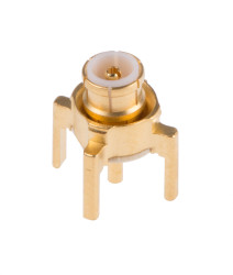 Złącze koncentryczne Przewlekany Męski 50Ω typ złącza Złącze MMBX 0 to 12.4GHz Lutowane