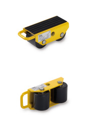 Wózek do skrzynek, Stal, obc.: 3t, szer.: 228mm, dł.: 400mm