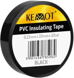 TaĹma klejÄca izolacyjna 0,13x19mm 10yd czarna