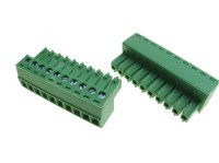 TLP3-CPF10 Kostka zaciskowa 10pin, prosta, z gniazdem raster 3,50 mm