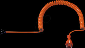 665.871 orange flexible coil 1.0-5.0m, H07BQ-F 3G1.50
