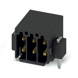 Listwa stykowa PCB 6-pinowe raster: 2.54 mm Prosty 2-rzędowe Phoenix Contact Lutowie 160 V W osłonie