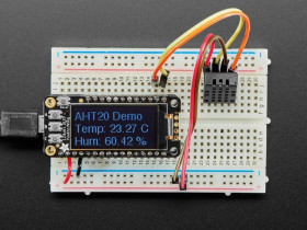 Adafruit DHT20 - AHT20 Pin Module - I2C Temperature and Humidity Sensor