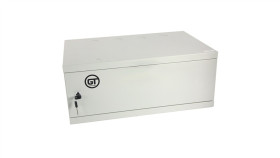 Szafa Wisząca Rack 19 4U 350Mm Drzwi Metalowe Szara