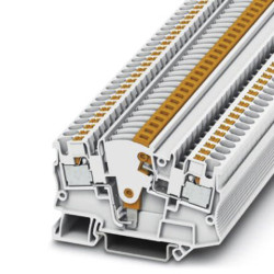 Listwa zaciskowa rozłączna Phoenix Contact poziomy: PojedynczyWciskane PTME 4 WH 24A 500 V