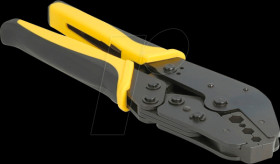 90528 Universal Coax Crimping Tool for 4 different diameters angled