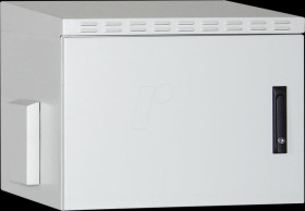 DN-19 16U-6/6-I-OD 19" wall-mounted housing, 16U, 600 mm depth, gray, outdoor