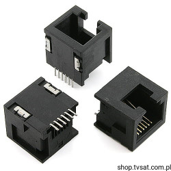 HJC1345-011028 Socket Jack RJ-11 SMD HOSIDEN