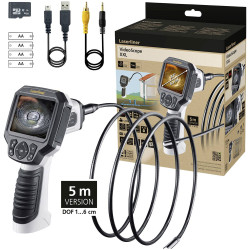 Laserliner 082.115E Inspection camera 9mm probe waterproof colour screen