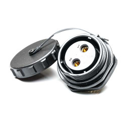 Złącze wielostykowe przemysłowe 2-pinowe Montaż tylny Gniazdo RS PRO