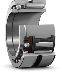 Łożysko kombinowane wałeczkowe-igłowe + kulkowe skośne Ø wew: 17mm Ø zew: 30mm Łożysko kombinowane wałeczkowe-igłowe