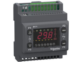 Modicon M171 Sterownik PLC HVAC 6xDI 3xAI 6xDO 5xAO LAN Modbus SL zasilanie 100...240V wyświetlacz TM171ODM22R SCHNEIDER ELECTRI