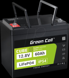 LFPGC12V60AH - CAV11 Lithium battery, LiFePO4, 12.8 V, 60 Ah